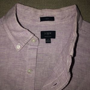 J. Crew Men’s Linen Oxford